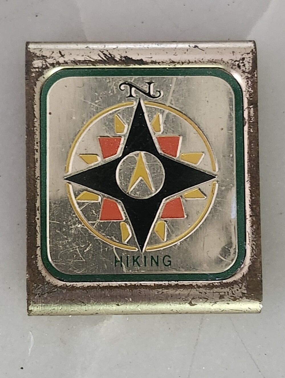 Vtg Boy Scouts Of America Hiking Badge Belt Loop